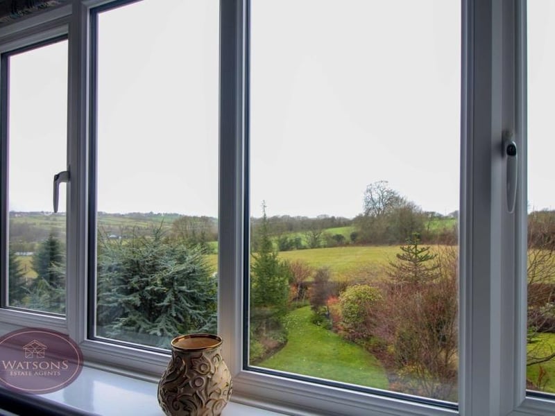 How about these for views of open countryside from one of the bedrooms? Imagine waking up every morning to this spectacular sight.