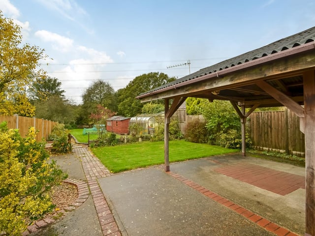 This five bedroom detached house in Hambledon Road, Denmead, is on the market for £775,000. It is listed by Fine and Country.