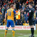 Danny Johnson discusses his disallowed goal against Middlesbrough. Picture by Chris Holloway/The Bigger Picture.media