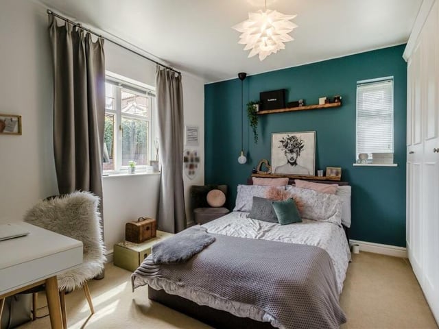 All of the bedrooms at the £480,000 Forest Town property ooze space and style.