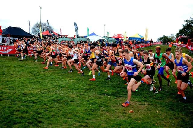 The much-loved Berry Hill Park in Mansfield has hosted the English Cross-Country Relay Championships for more than 30 years.