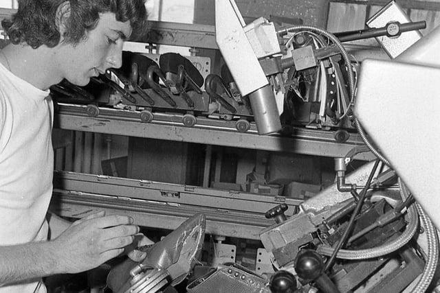 The company made shoes and boots up until its closure. The business provided jobs for people in the locality and shoes for the wider population.