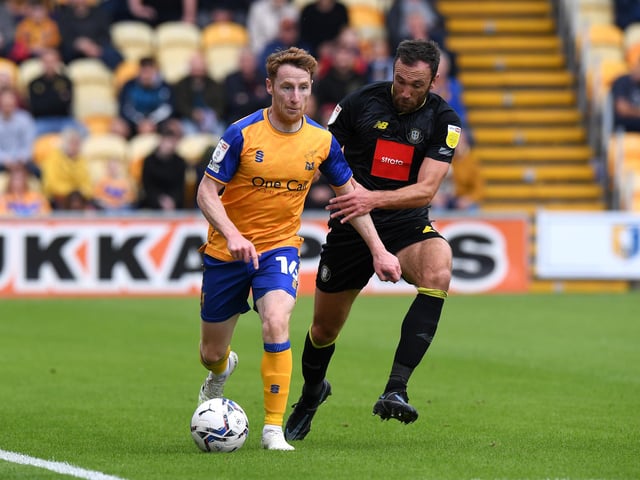 Mansfield Town midfielder Stephen Quinn comes with plenty of EFL experience and has a valuation of £540,000.