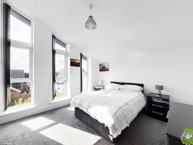 As we stay on the second floor, bedroom number four is hugely impressive, especially with its three windows facing the back of the house. It is a superb, king-sized room, with access to a walk-in wardrobe area.