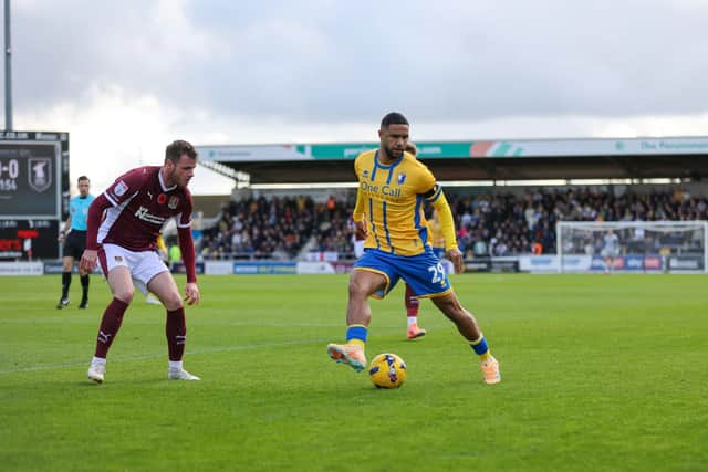 Action during the Sky Bet League 1 match against Northampton Town FC at Sixfields Stadium , 08 Nov 2025, Photo credit Chris & Jeanette Holloway / The Bigger Picture.media