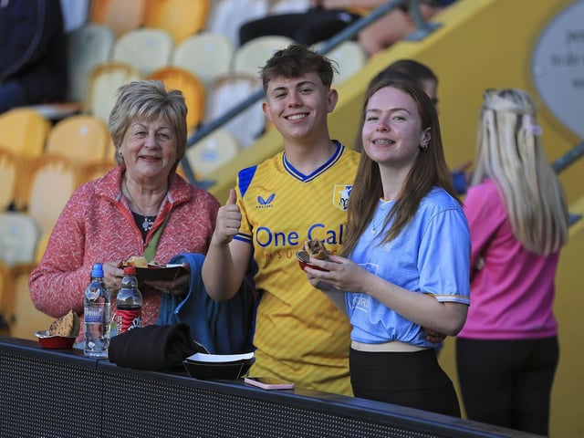 Mansfield Town turned on the style to make light work of Peterborough United.