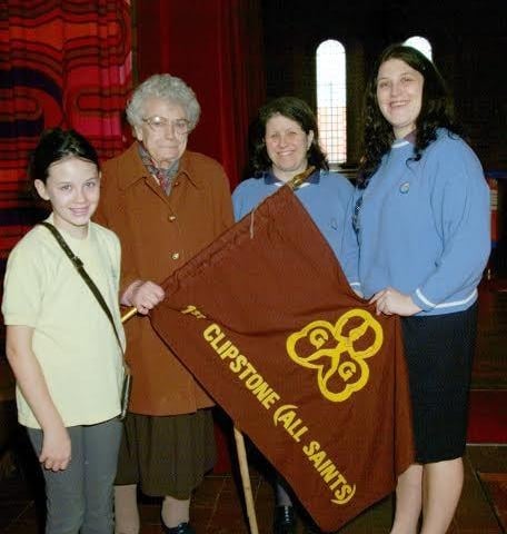 Clipstone Brownies celebrated their 50th Anniversary in 2001