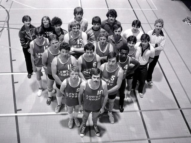 Mansfield Leisure Centre's basketball team from 40 years ago - did you play?