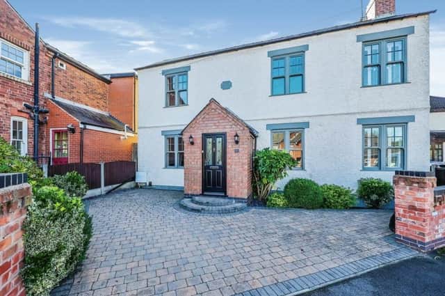 Ten out of ten for attractive kerb appeal for this four-bedroom, detached house,with log cabin, on Middlebrook Road, Bagthorpe, which is on the market for £580,000 with estate agents Purplebricks.