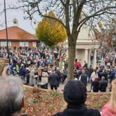 Hundreds of residents turned out to honour the fallen in Remembrance parades and wreath-laying ceremonies on Sunday. Do you recognise anyone in our photo gallery?