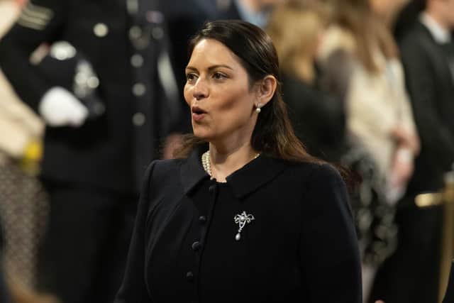 Home Secretary Priti Patel.