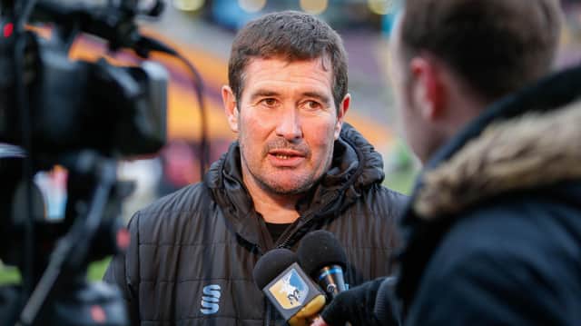 Nigel Clough was delighted with how his side dealt with the occasion and was full of praise for Mansfield's away following.