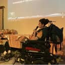 Pupils at Fountaindale School taking part in karaoke