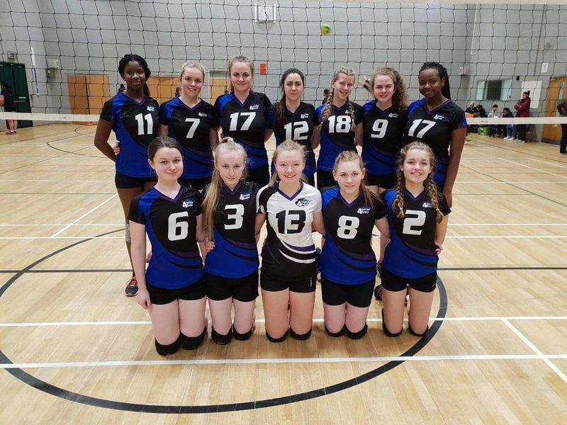 A former U16 netball team from Ashfield School.