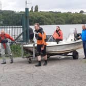 A sad day as club members return after their last day of competitive sailing on King's Mill Reservoir in Sutton.