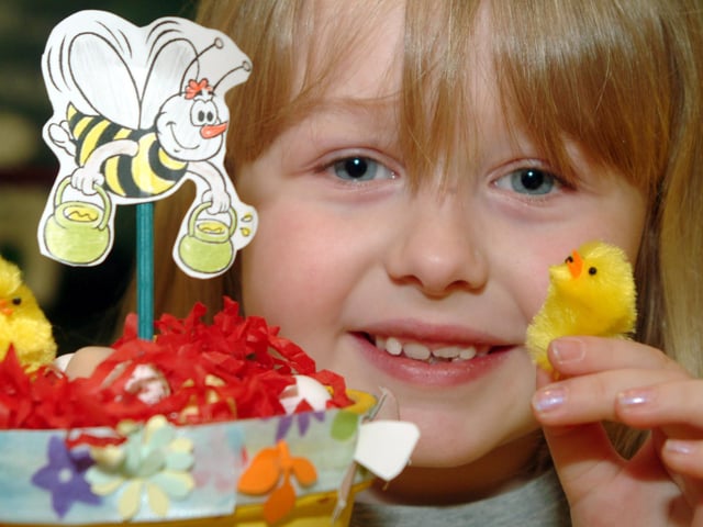 In 2010 The Four Seasons Shopping Centre B:Club, held a Springtime Easter Chick Nest Workshop in Mansfield on Tuesday. Ashfield youngster Emily Martin aged 6 of Sutton created her own chick nests with the help of staff from The Making It Centre in Mansfield.