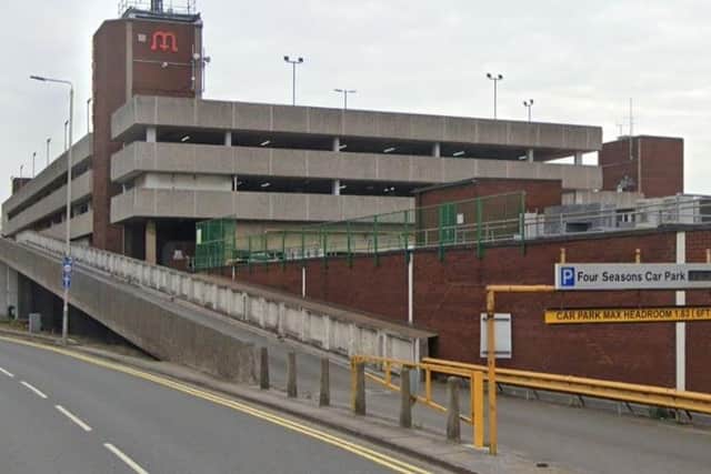 £2m repair works on the Four Seasons Multi-Storey Car Park in Mansfield have been delayed. Photo: Google