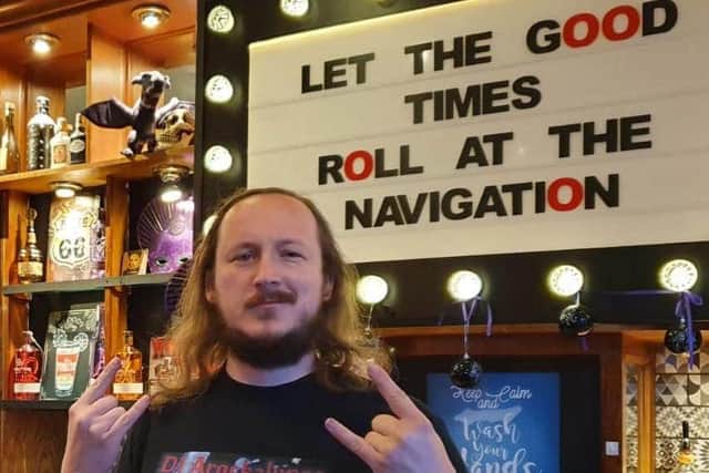 Gary Newey at The Navigation in Nottingham.