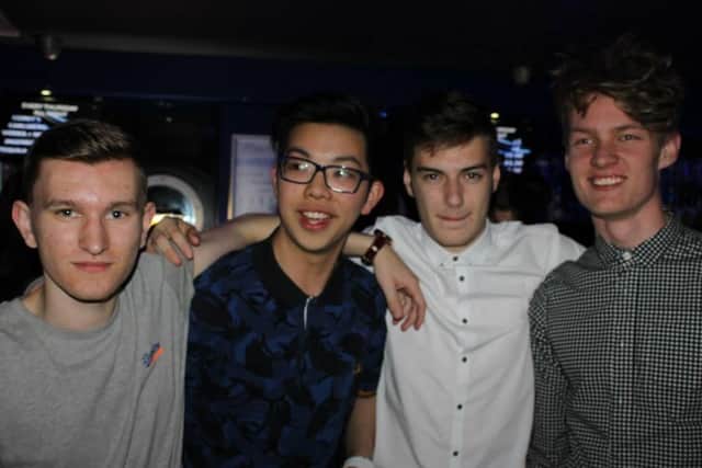 Not too sure where the camera is...