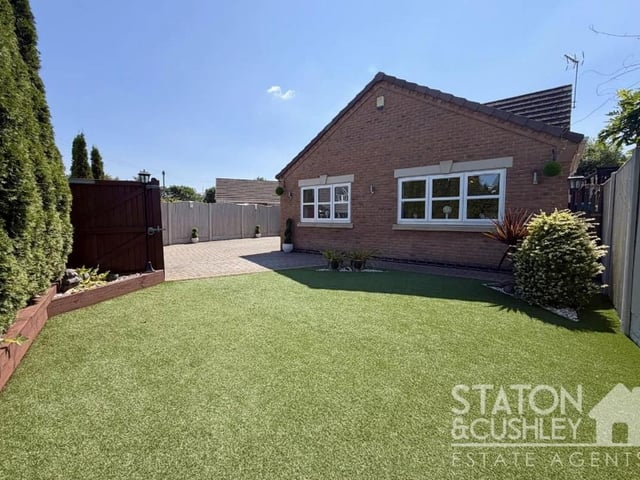 The garden is designed to be low maintenance