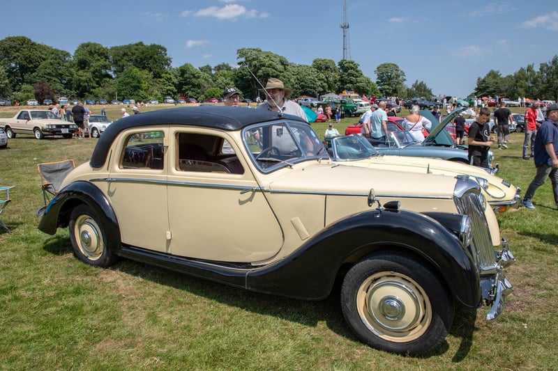 More than 130 vehicles were on display, with the oldest dating back to 1910.