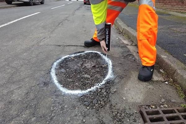 Nottinghamshire Council is spending an extra £4m on mending the county's roads. Photo: Other