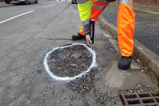 Nottinghamshire Council is spending an extra £4m on mending the county's roads. Photo: Other