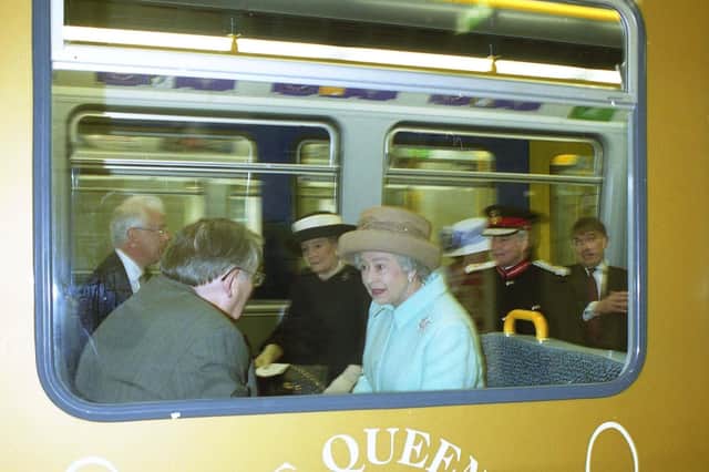 Her Majesty Queen Elizabeth II was on Wearside in 2002 to officially open the new link between Sunderland and Gateshead Metro. Did you get to see her?