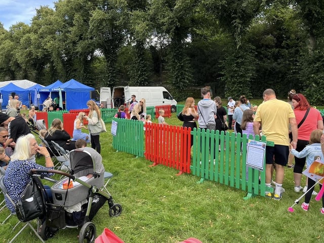 Thousands of people flocked to the event. (Photo by: Mansfield Council)