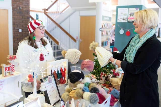 A Christmas market will be held at Sutton Library on Saturday, November 25. Photo by Inspire.