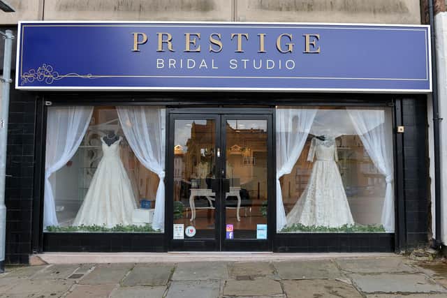 Prestige Bridal Studio on Queen Street Mansfield.