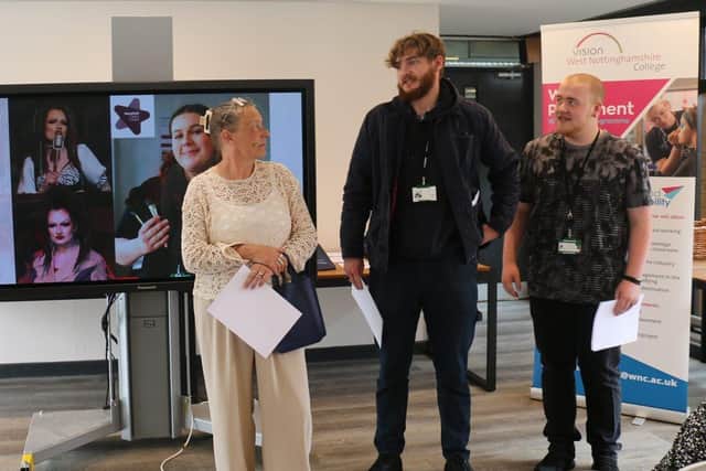 Students Josh Warner and Callum Parker completed placements at Mansfield Wildlife Rescue.