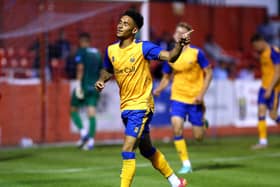 Tyreses Sinclair - brace of free kick successes at Basford.