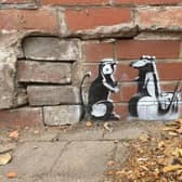 Is this the work of legendary street artist Banksy?