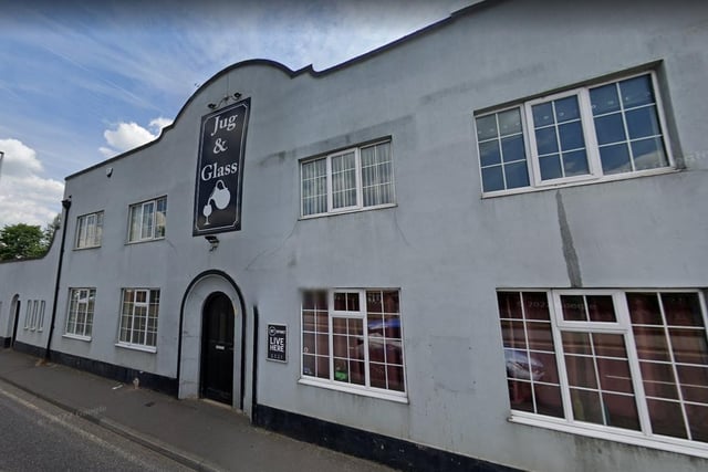 The Jug & Glass, Leeming Lane North, Mansfield Woodhouse, was given a five rating on May 4.