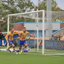 Dom Dwyer celebrates his late winner on Saturday. Photo by Chris & Jeanette Holloway / The Bigger Picture.media