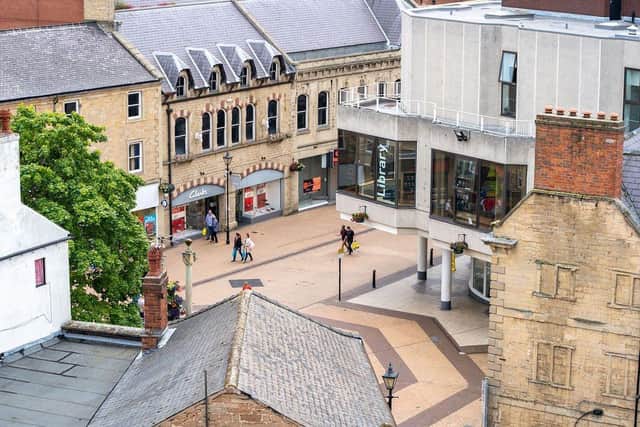 Mansfield town centre