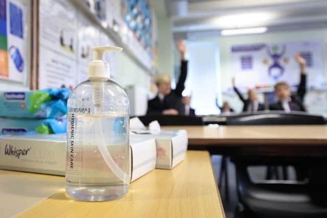 Children across England were sent home to self-isolate when coronavirus cases were detected in the autumn.