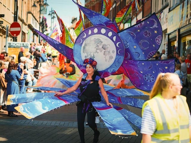 There was a variety of artists, bands and dancers entertaining the crowds