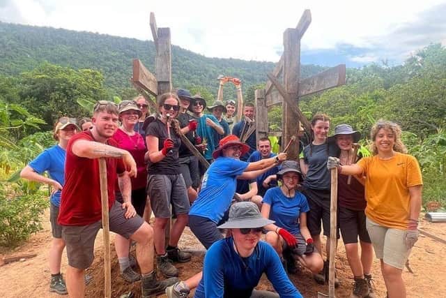 Students worked on local environmental projects