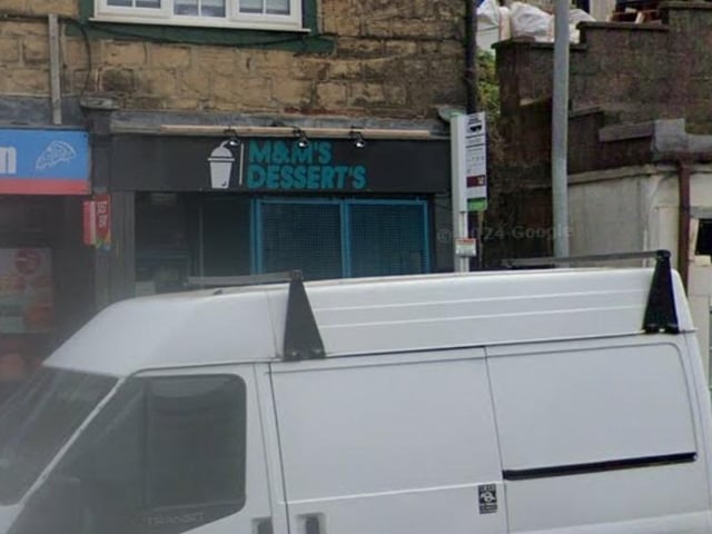 M&M's Dessert's on Ratcliffe Gate, Mansfield, was rated five out of five on March 12