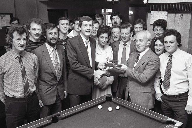 Another from Steve Davis' visit in August 1982.