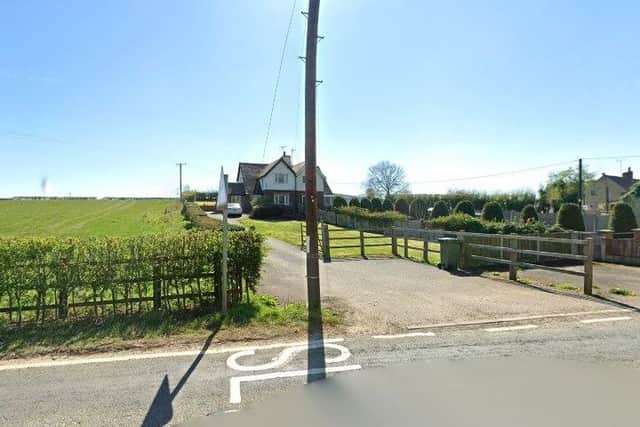 The shepherd's hut would be located on land close to Spring Farm on Sookholme Lane in Sookholme. (PHOTO BY: Google Maps)