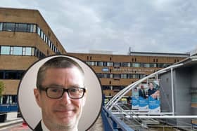 Anthony May is stepping down as chief executive of Nottinghamshire County Council to take over at Nottingham University Hospitals Trust