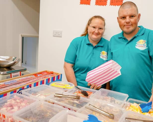 Martin and Lisa Fallon have opened Sweet Paradise 22 at Handley Arcade, Mansfield.