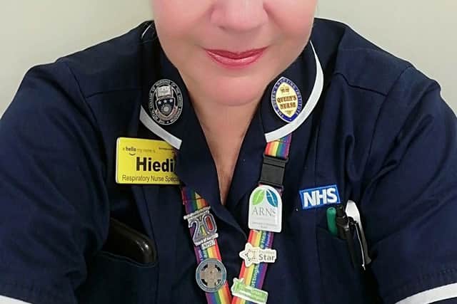 Hiedi Swift, Respiratory Nurse Specialist at Nottinghamshire Healthcare.
