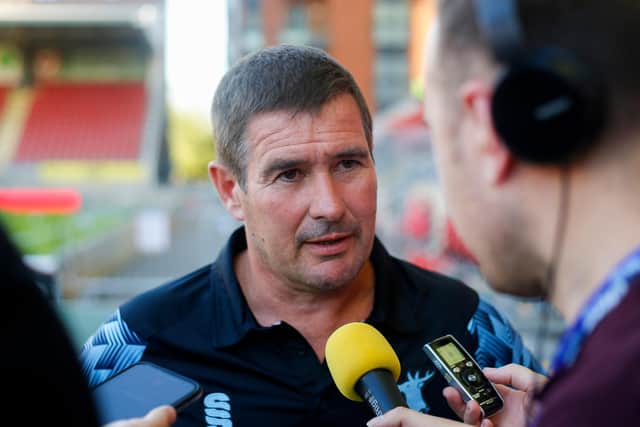 Mansfield Town manager Nigel Clough - squad complete for now.