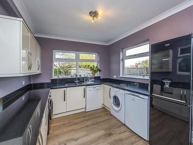 The utility room at the Selston property is bigger than most kitchens! As you can see, there is space for a fridge/freezer, washing machine and tumble dryer.