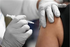 Mansfield's Covid vaccination rate is below the national average.