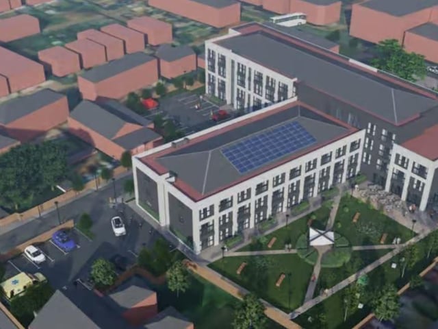 The town's former police station on Watnall Road is being turned into a new 73-appartment care home in a £15.9m project that will be close to completion by the end of the year ready to open next spring.